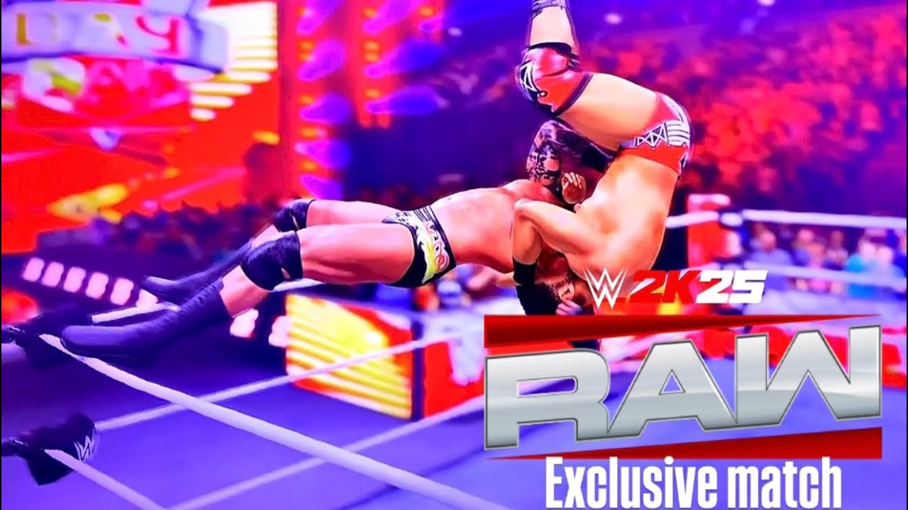 WWE 2K25 Universe Mode - RAW Exclusive Match!!