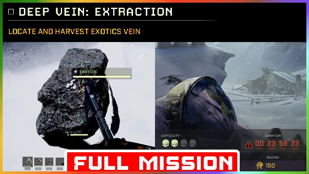 Icarus Longplay: Deep Vein Extraction -No Commentary Walkthrough- (Solo Run)