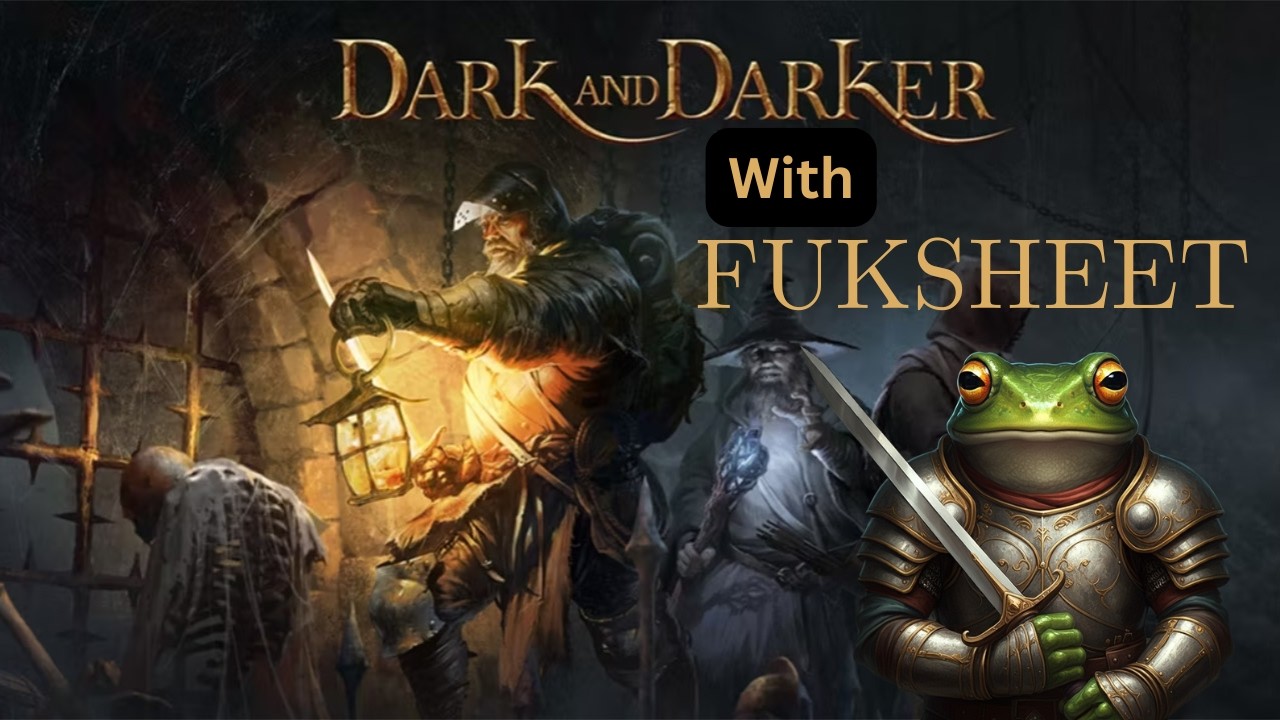 Dark and Darker | I did a horrible run and then killed a BOI hell yeah!