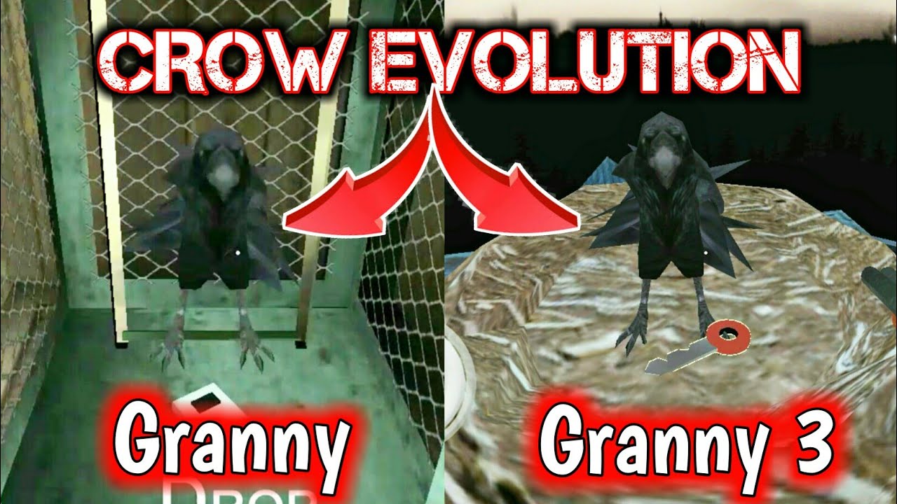 CROW EVOLUTION | GRANNY AND GRANNY 3 ANDROID GAMEPLAY