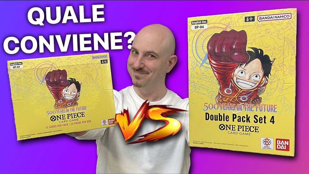 CASE DOUBLE PACK VS BOX 24 BUSTINE - Chi vince? [ONE PIECE TCG]