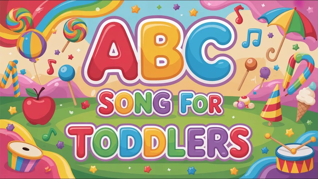 ABC Song for Toddlers 🎵 | Learn ABC Letters Through Soft and Steady Music