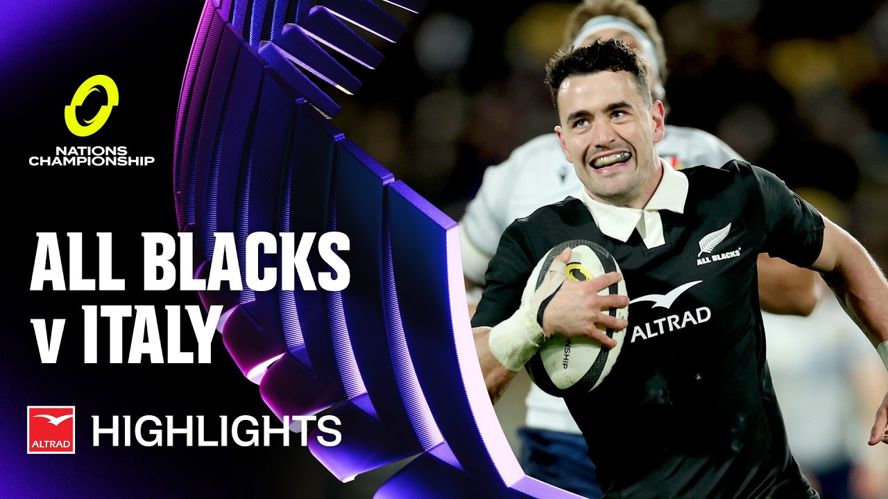 ЛУЧШИЕ МОМЕНТЫ | All Blacks &mdash; Италия | Веллингтон, 2026 (Nations Championship)