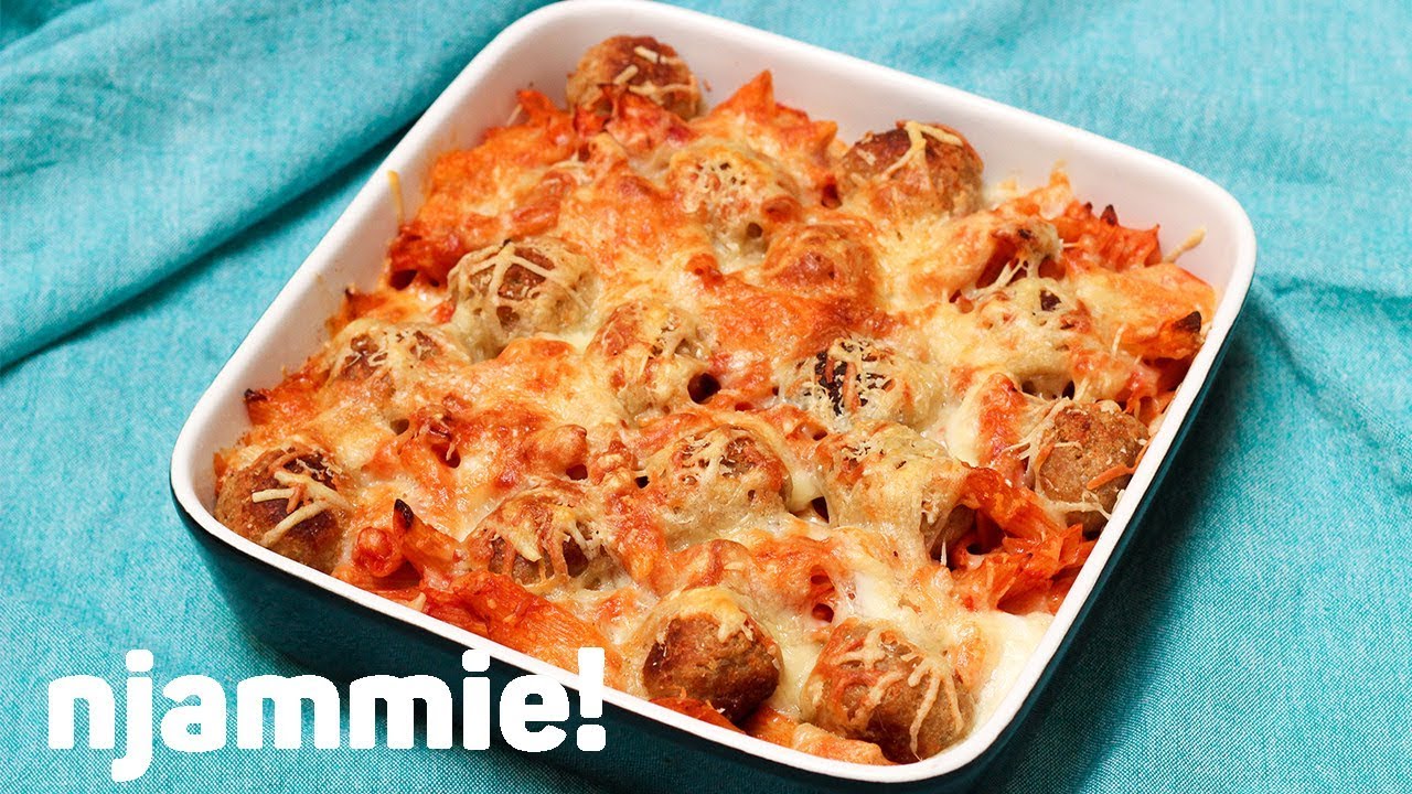 Pasta meatballs Recept - njammie!
