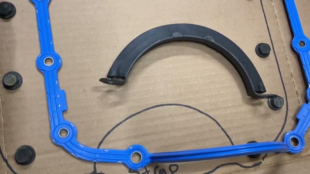 Jeep 4.0L oil pan installation with tips and tricks.