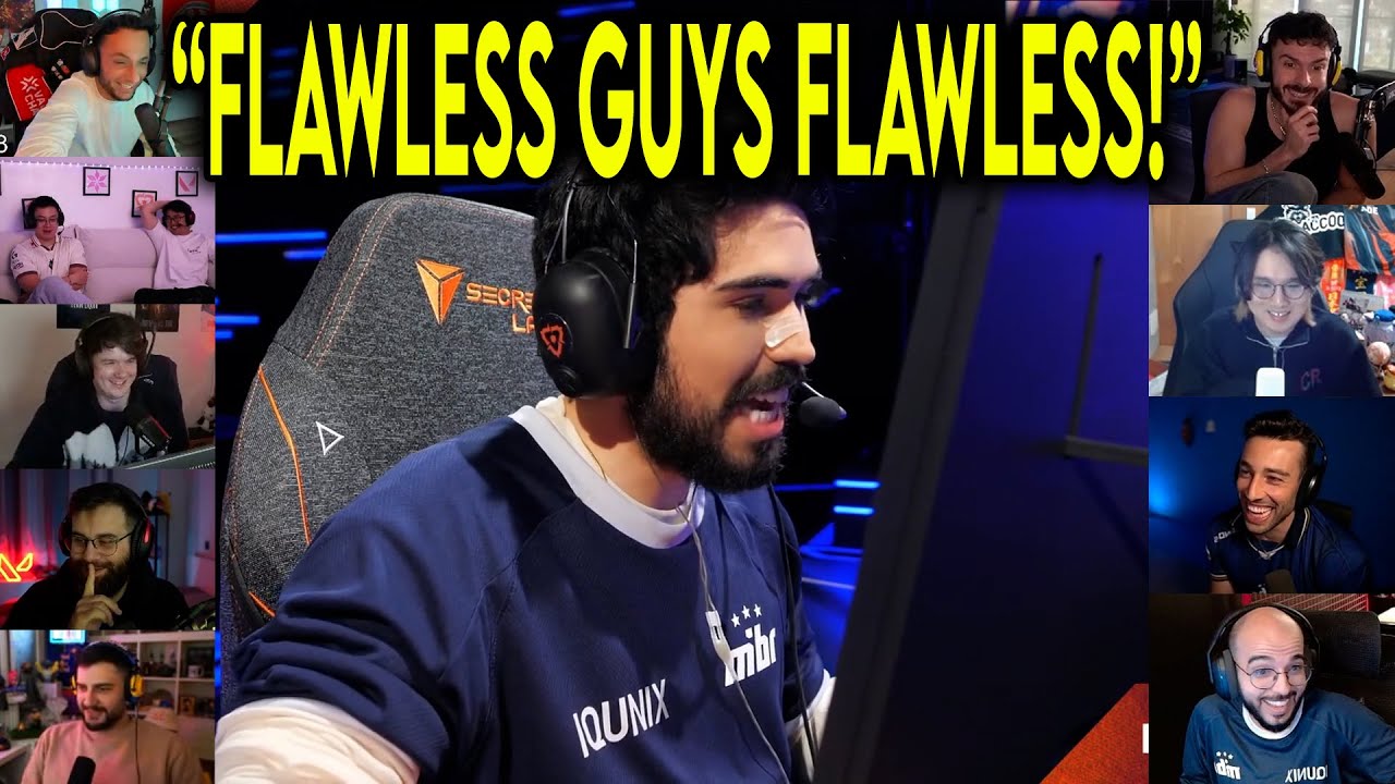 Valorant Streamers Reacts To MIBR Aspas LOSING IT After MIBR Finally Flawless NRG😂