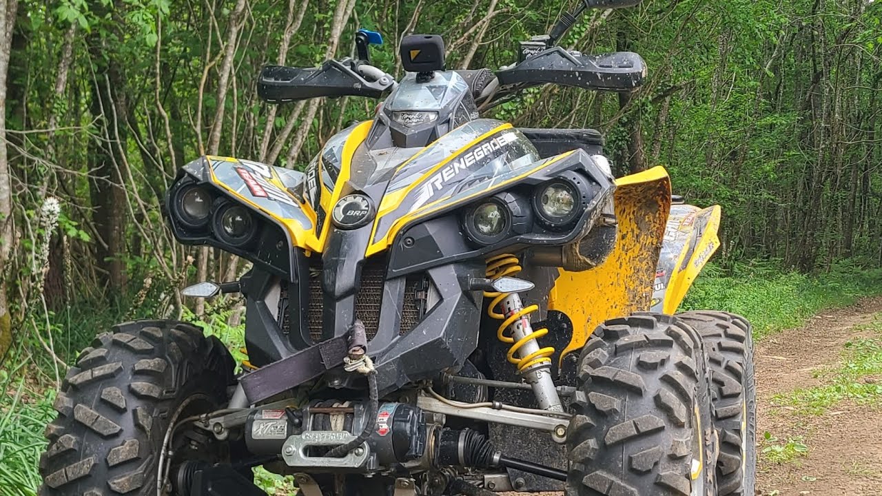 Le Can-am 800 renegade est enfin prêt !!! On s'envole 🥵