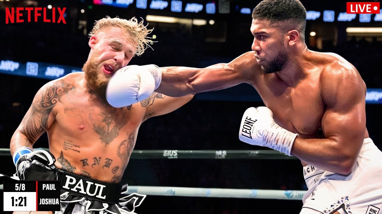 INSANE BATTLE! Jake Paul vs Anthony Joshua Full Highlights | Netflix 2025 Fight Preview!