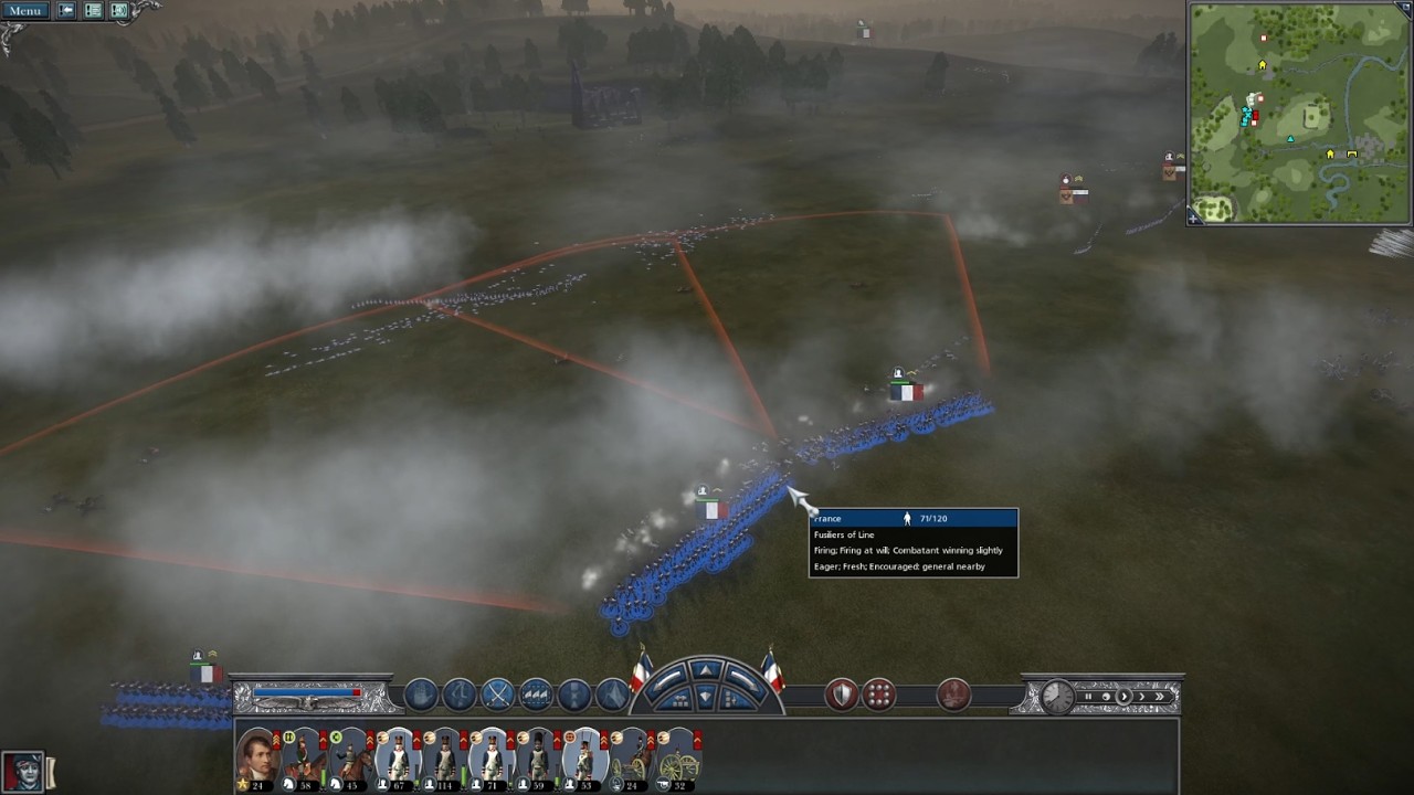 Battle of Friedland scenario - Napoleon total war Replay (multiple tries)