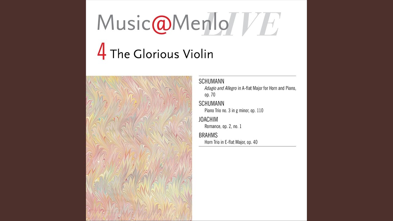 Adagio and Allegro in A-Flat Major for Horn and Piano, Op. 70 (Live)