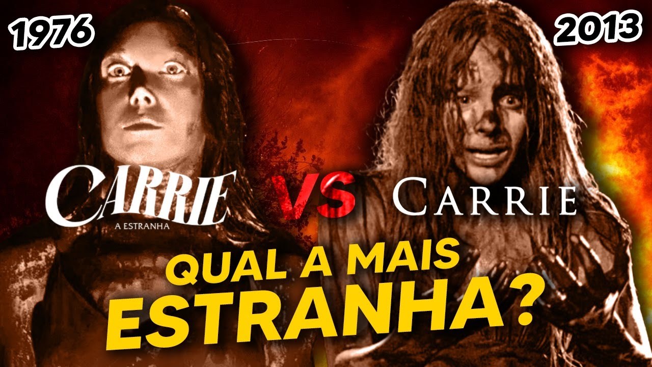 Eu Assisti CARRIE A ESTRANHA KKKKKKKKK  (1976 vs 2013)