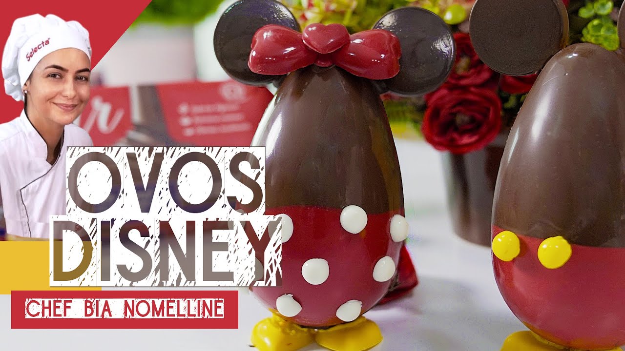 OVOS DISNEY MICKEY E MINNIE / RECHEADOS E TRUFADOS