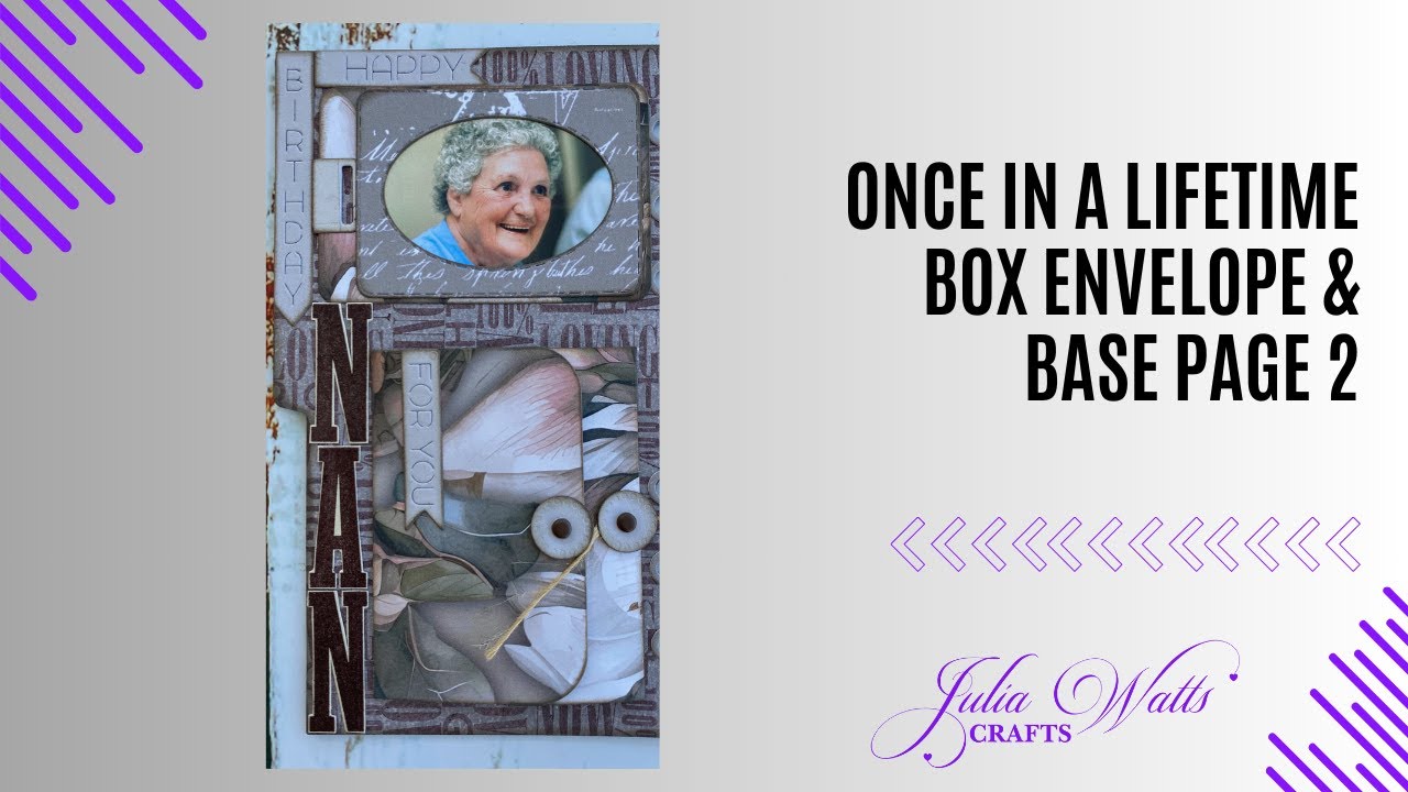 Elizabeth Craft Designs - Once In A Lifetime Collection : Box Envelope & Base Page 2