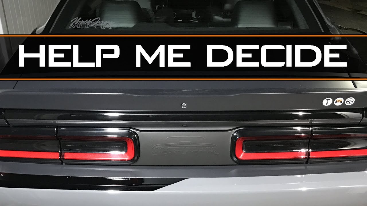 DIY Vinyl Wrap - Trunk layout? You Vote