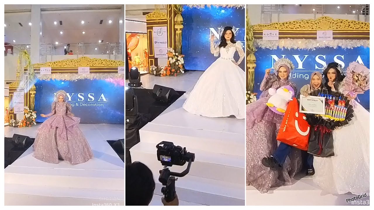 Penampilan show pameran Wedding di MOG Malang
