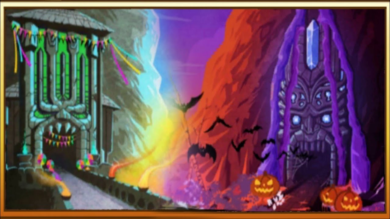 Holi Festival VS Spooky Ridge Temple Run 2 YaHruDv