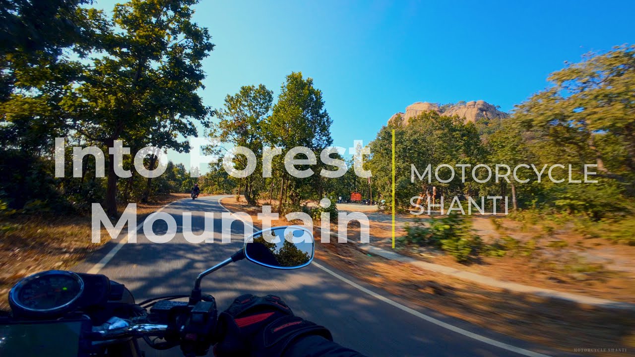 Into Forest Mountain I CB350 I DJI Osmo 4 I Raw Exhaust I POV I Cinematic 4K