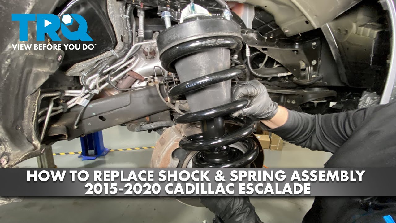 How to Replace Front Shock & Spring Assembly 2015-2020 Cadillac Escalade