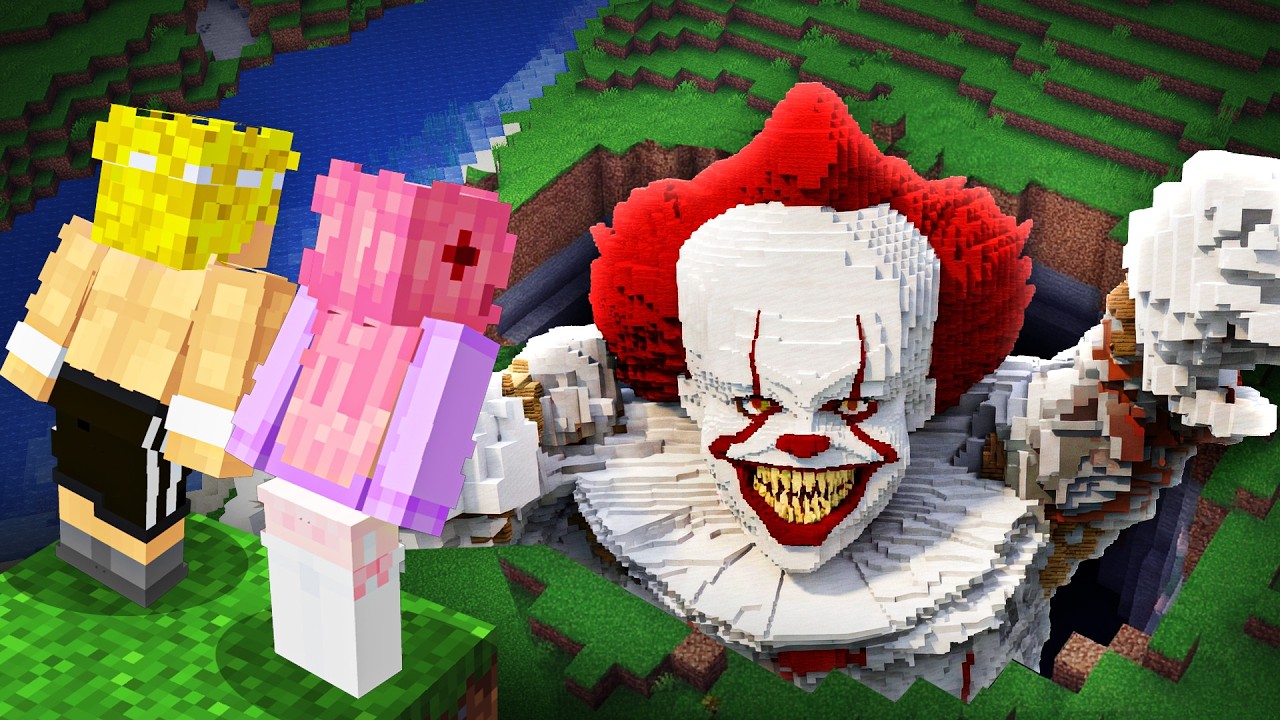 El Payaso IT Entro a Mi Mundo de Minecraft...