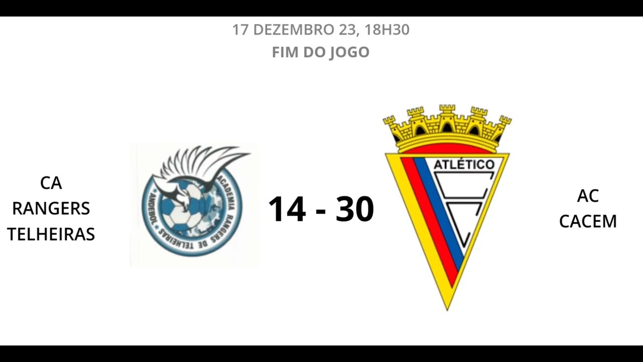 CA Rangers 14-30 AC Cacém  Nacional sub 20 fase final 17/dezembro/2023