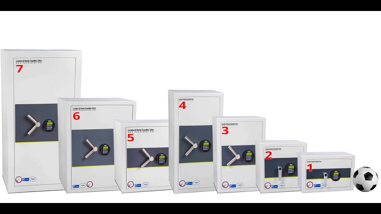 London Eurograde 1 Range of Safes | FREE Delivery and FREE Professional Installation