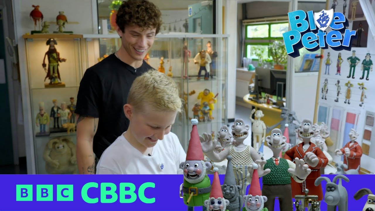 Exclusive Wallace and Gromit Behind the Scenes Tour | Blue Peter | CBBC