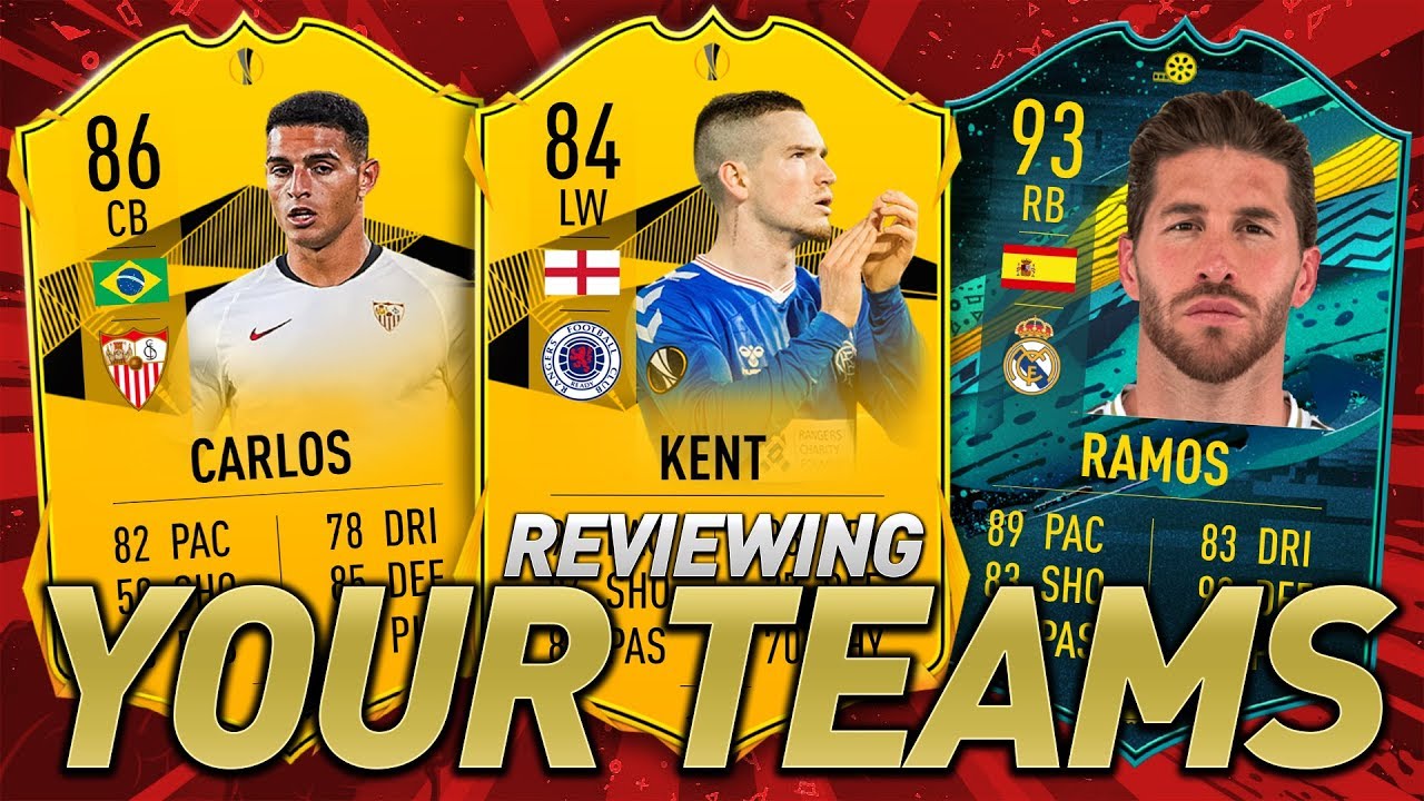Я оцениваю ваши команды! Сверхмощные улучшения! #FIFA20 ULTIMATE TEAM