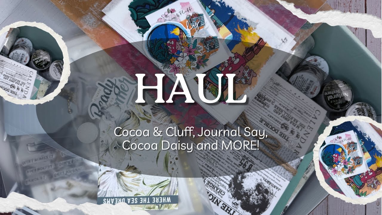 Planner + Lifestyle Haul | Cocoa and Fluff, Journalsay, Cocoa Daisy & Glamnetic