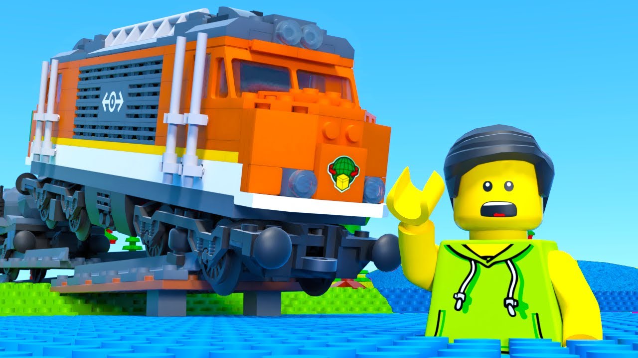 LEGO Train Gym Fail