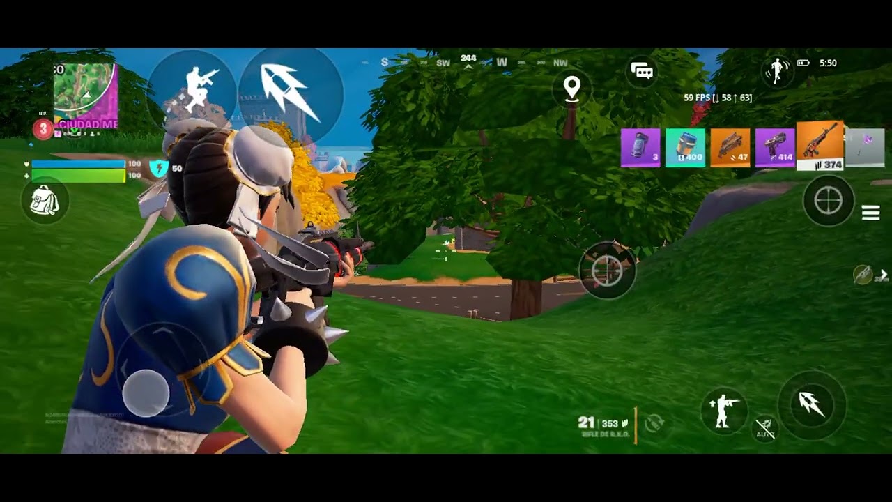 Chun-Li Fortnite Blitz Gameplay OnePlus 13R #oneplus13r #chunli #fortnite 