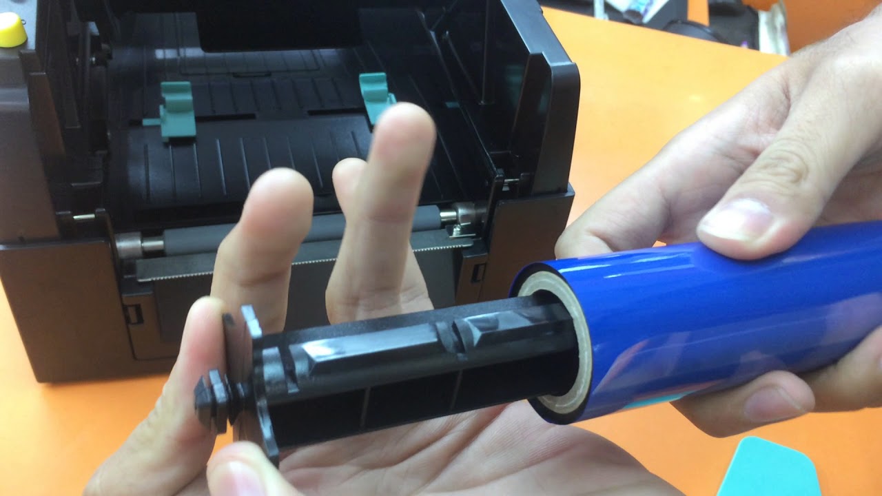 How to install film and sticker in Godex EZ120