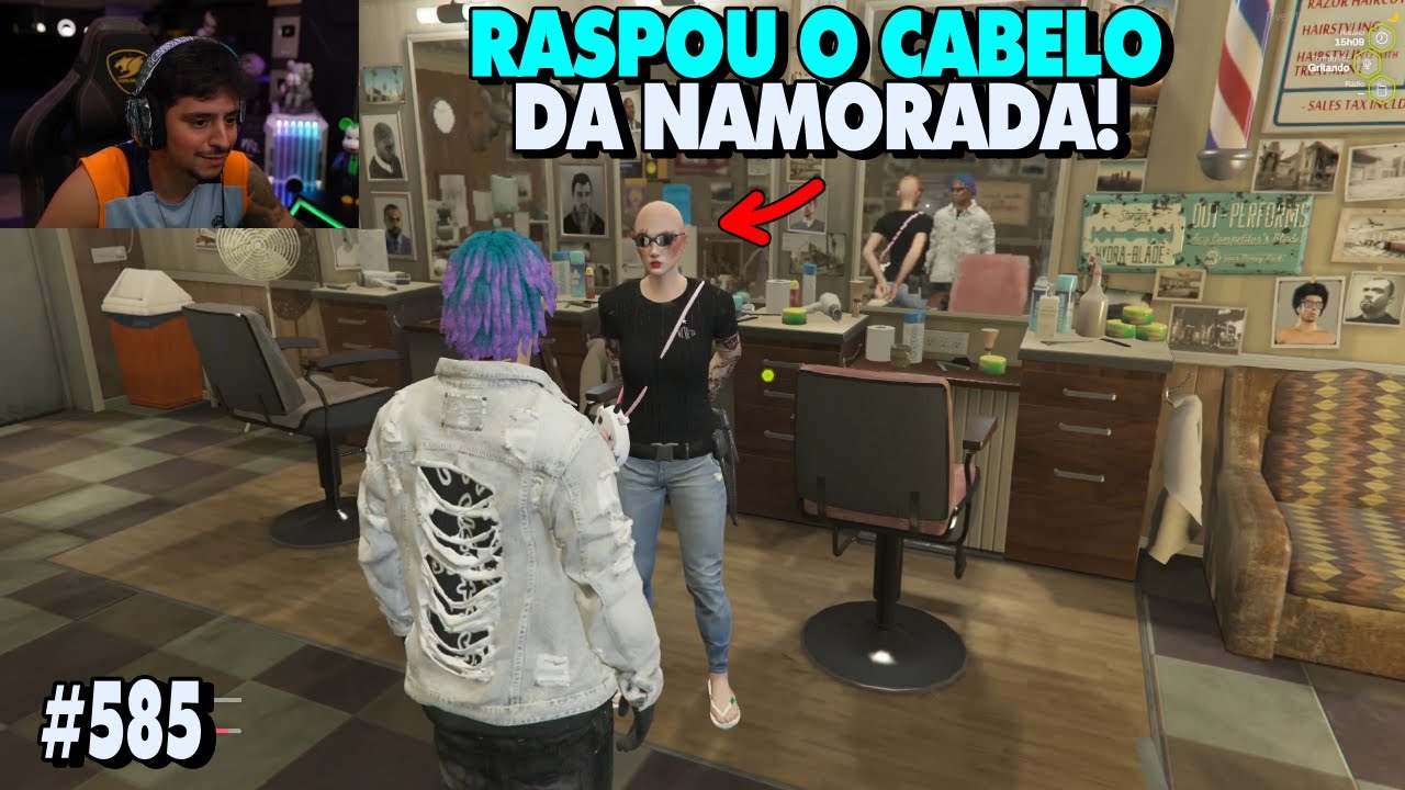 CONNOR RASPOU O CABELO DA SUA NAMORADA! EP.585