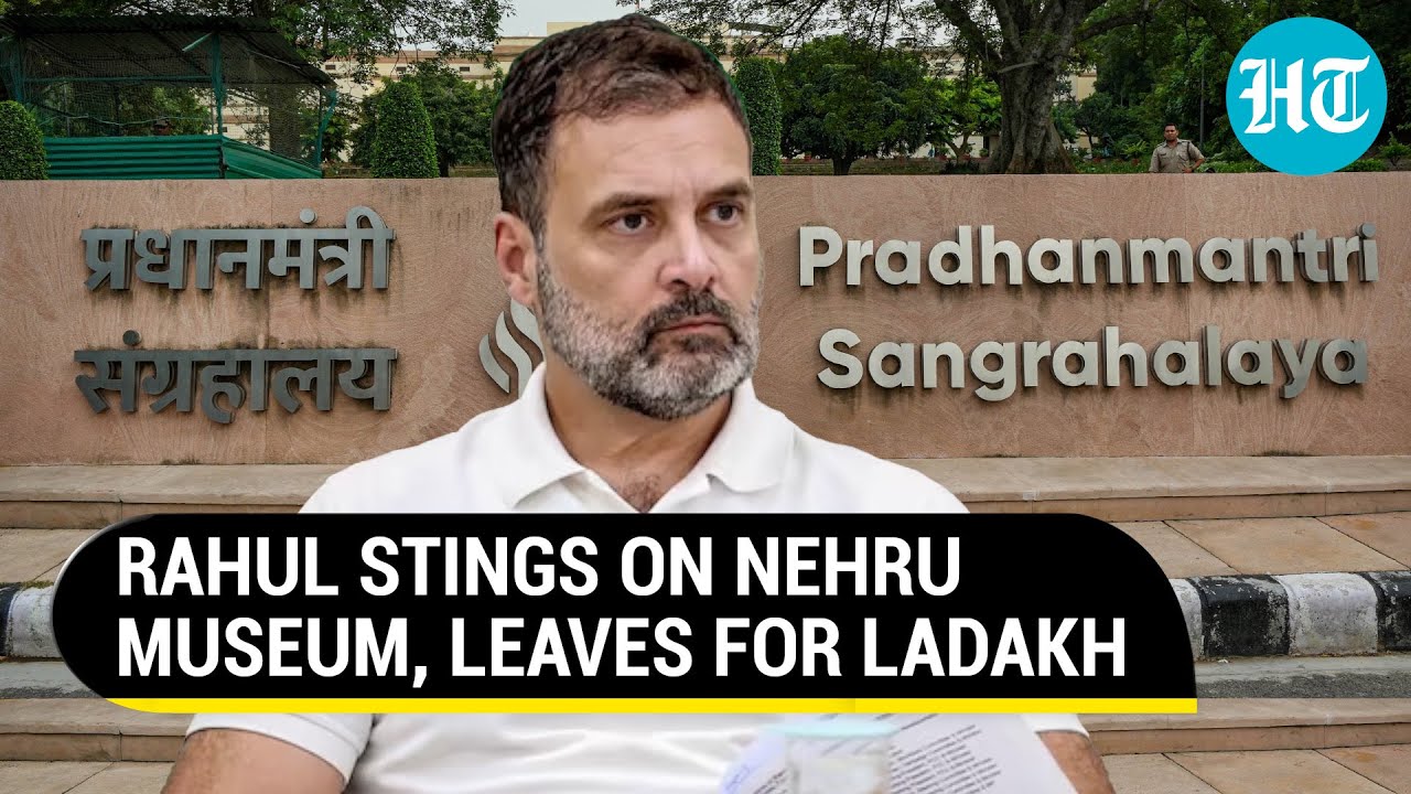 Rahul Breaks Silence On Nehru Museum Name Change; 'Known For His Work; Not His Name'