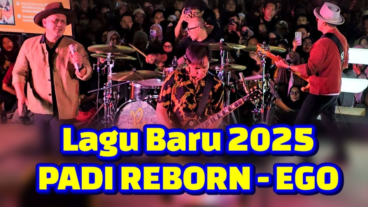 PADI REBORN - Ego, концерт в Анджунган Сарина, 7 ноября 2025 г. FWD Insurance