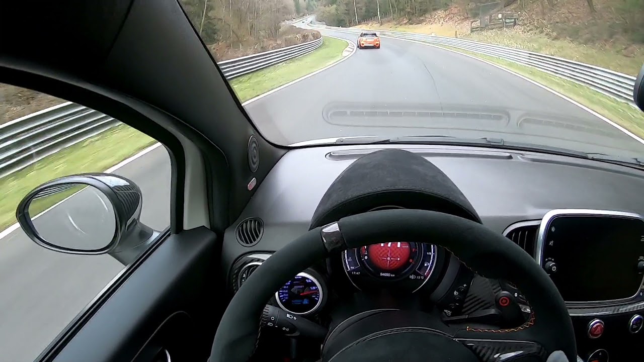 ABARTH 8:47 BTG Chasing Golf GTI and GT3RS @Nurburgring