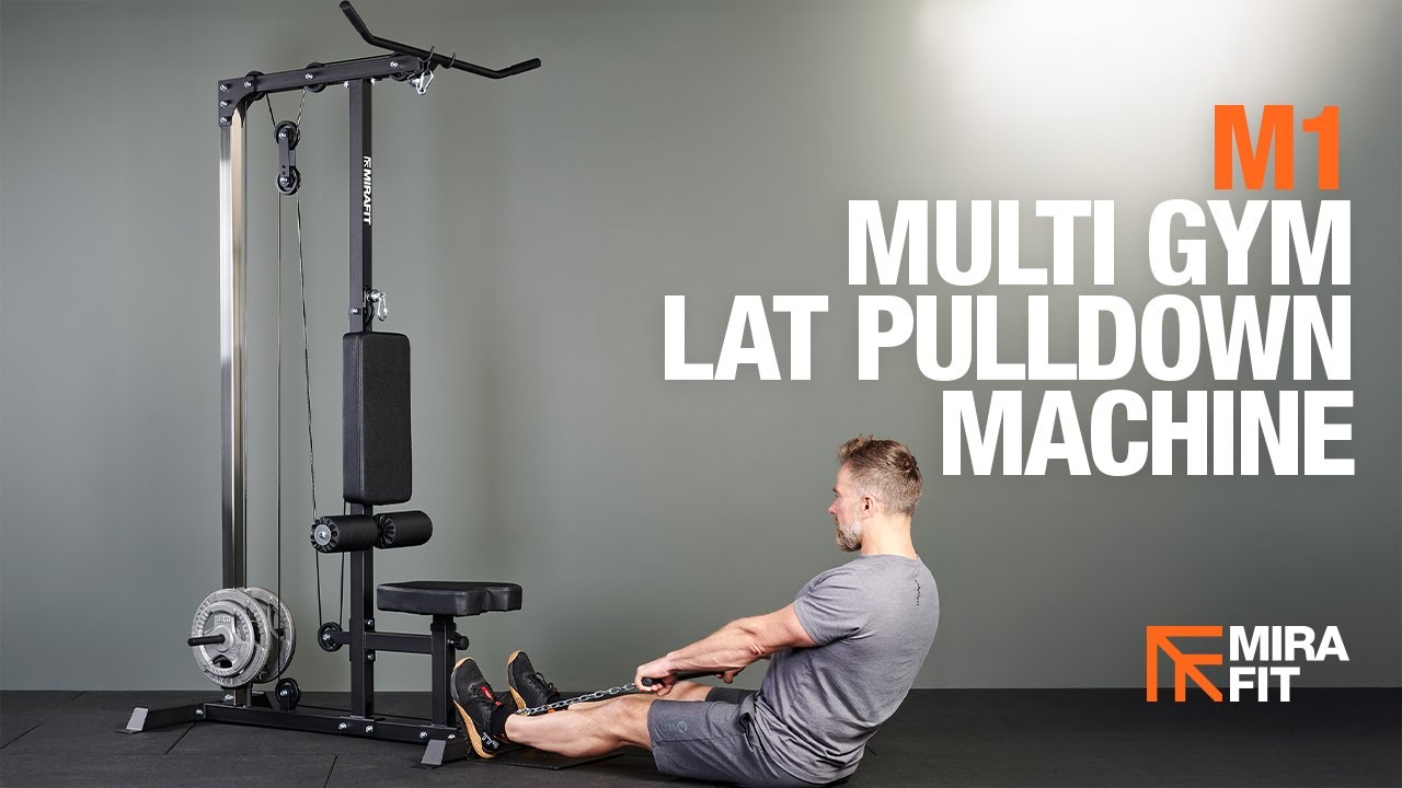Mirafit M1 Home Multi Gym Lat Pulldown Machine