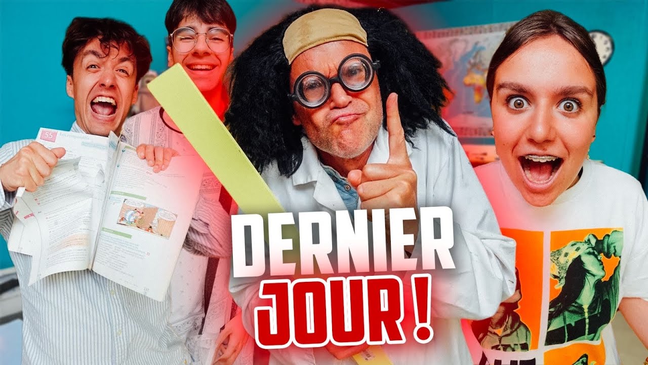 C'EST LE DERNIER JOUR D'ÉCOLE ! ON CASSE TOUT DANS LA CLASSE ! - PINK LILY
