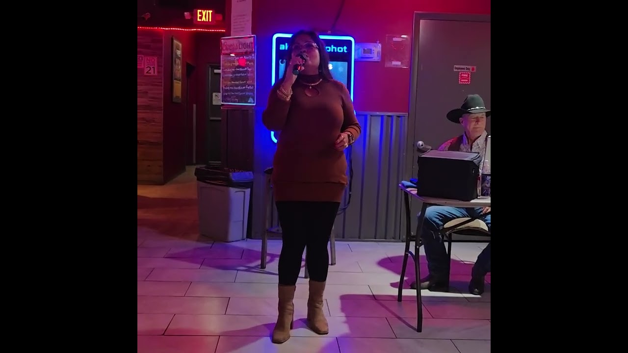 Always remember us this way at karaoke.