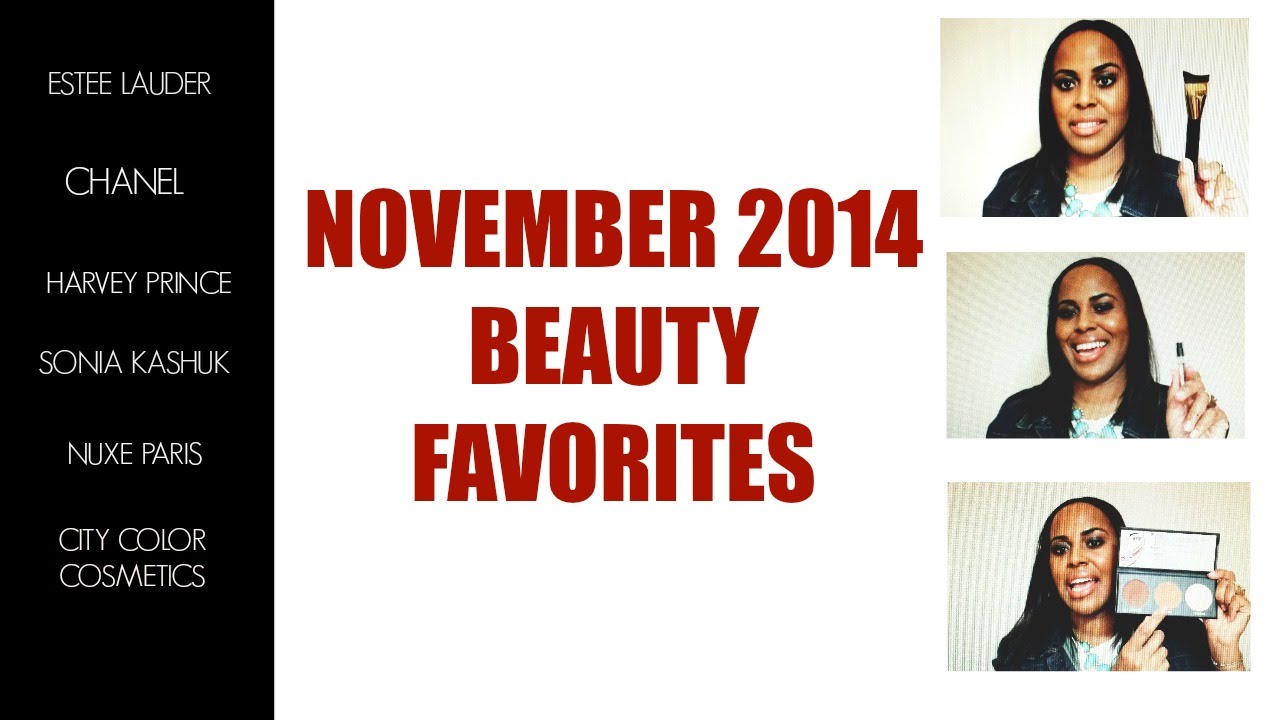 November 2014 Beauty Favorites Video - Estee Lauder, Chanel, Nuxe I ByBare