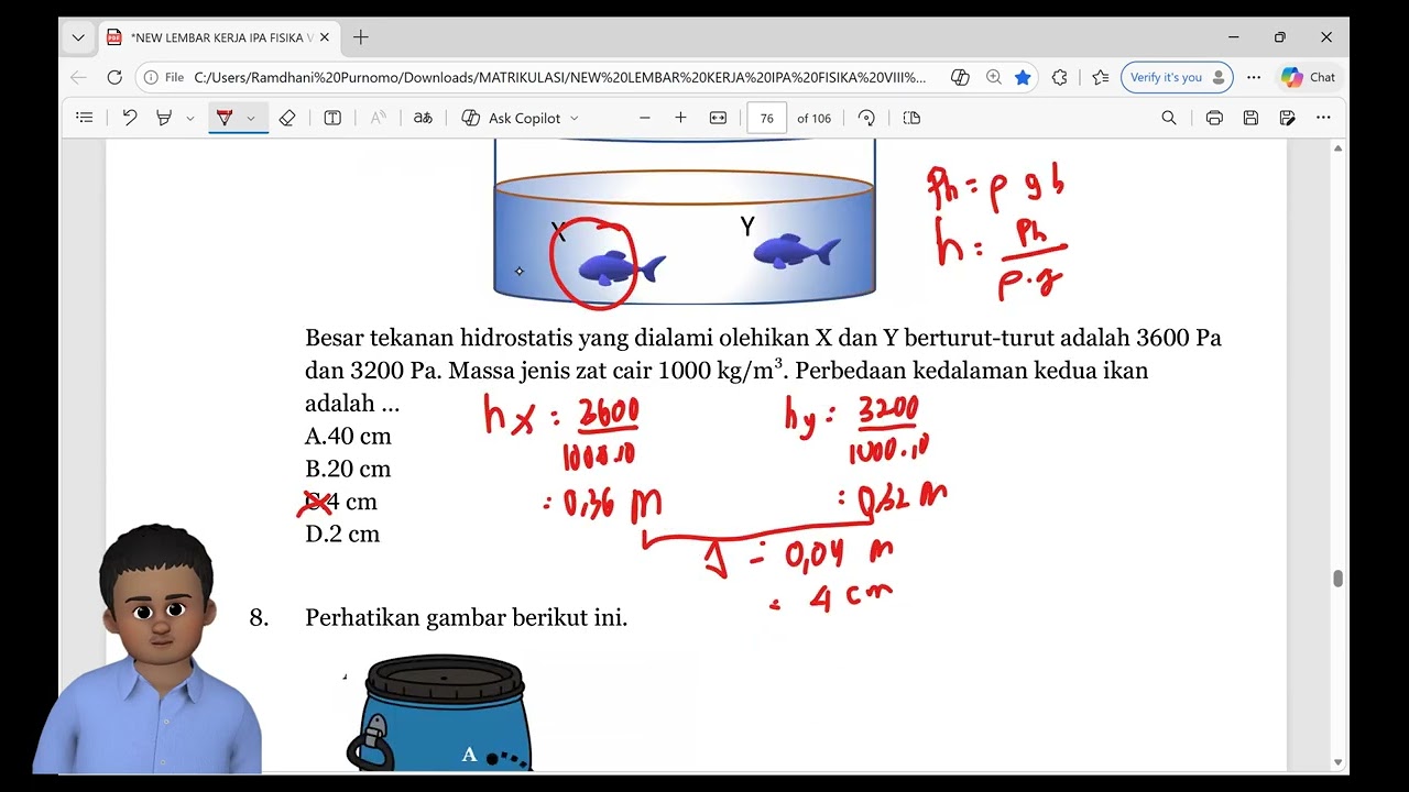 Persiapan Asesmen Tekanan
