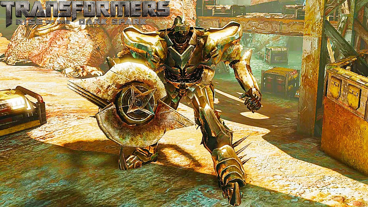 Transformers: Rise of the Dark Spark Escalation Hard Mode - Grimlock Gameplay! (ROTDS MOD)