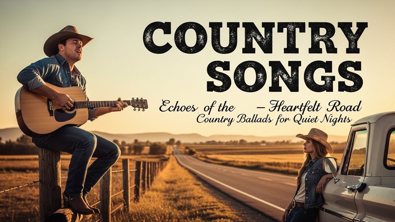 Echoes of the Evening Road – Heartfelt Country Ballads for Quiet Nights | Country Ballads Music