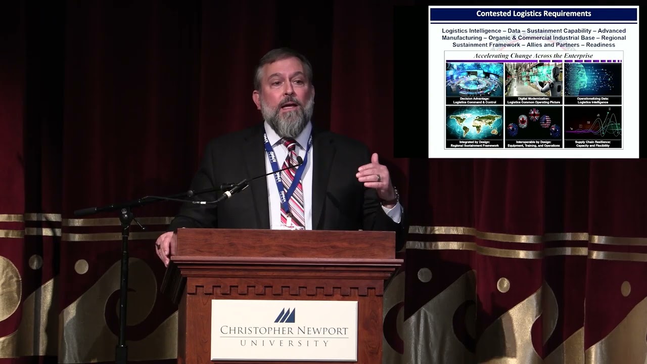 GELS 2024 Day One: Keynote Speaker Overcoming Contested Logistics Mr. Patrick Kelleher