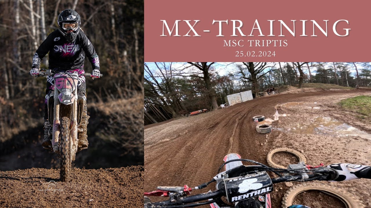 Sand und Spurrillen - MSC Triptis 2024 // MX-Training