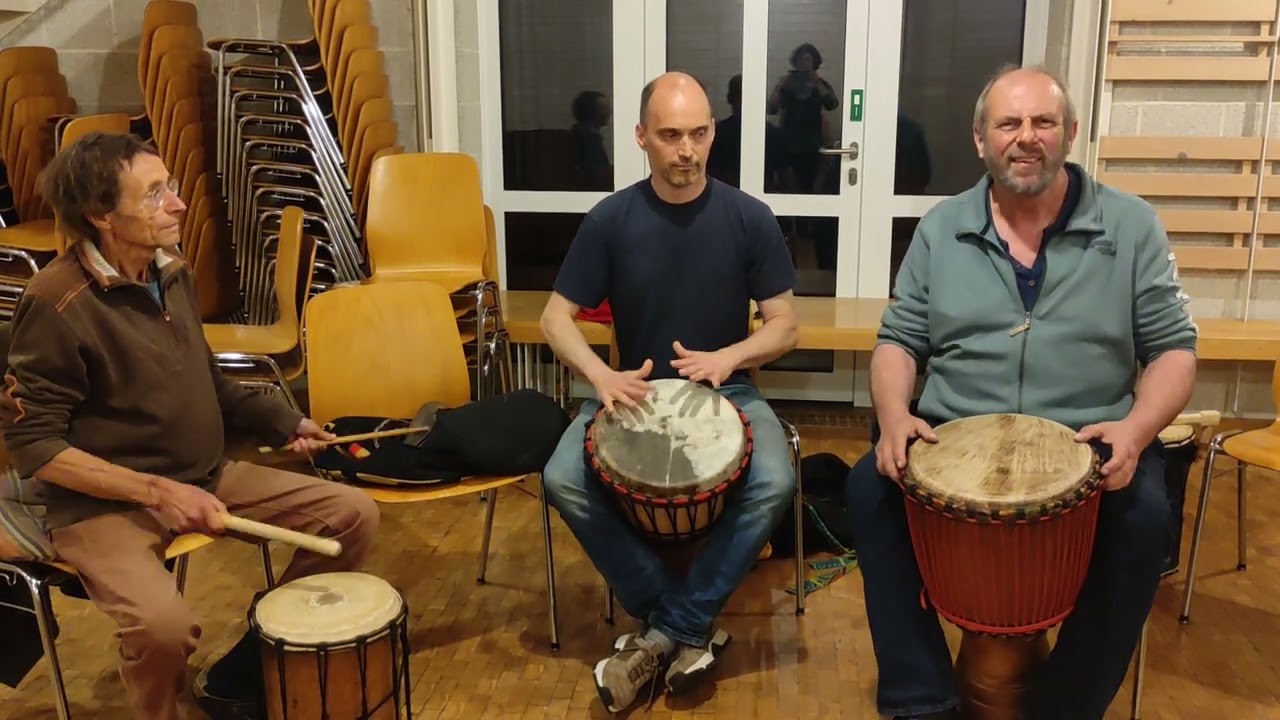 Djembe lernen - Begleitrhythmus verloren, was tun?  - Rhythmus Soro - Djembe Solo und Begleitung
