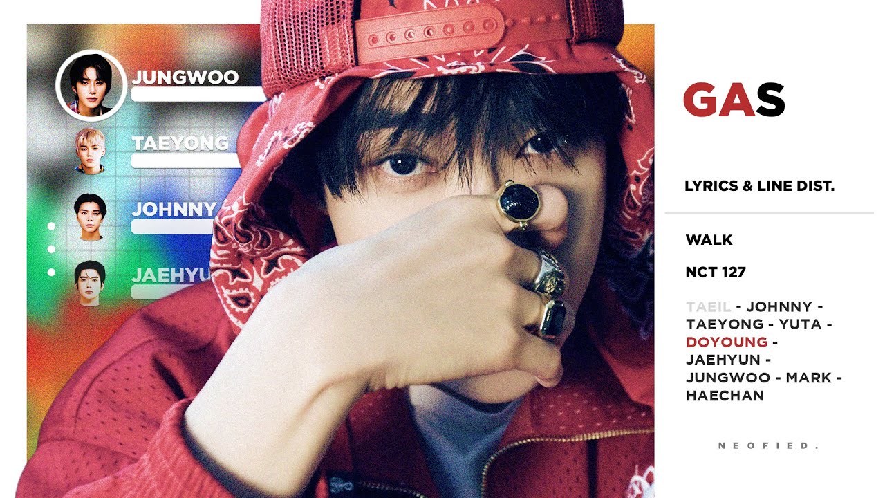 NCT 127 - Gas (Color Coded Lyrics & Line Distribution) 「 KO-FI REQUEST 」
