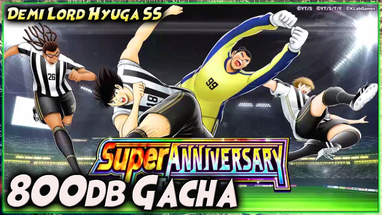 800db GACHA SUPERSTAR HYUGA JUVENTUS - SS BACCHUS - DAVI - GENTILE 🔥 CAPTAIN TSUBASA DREAM TEAM