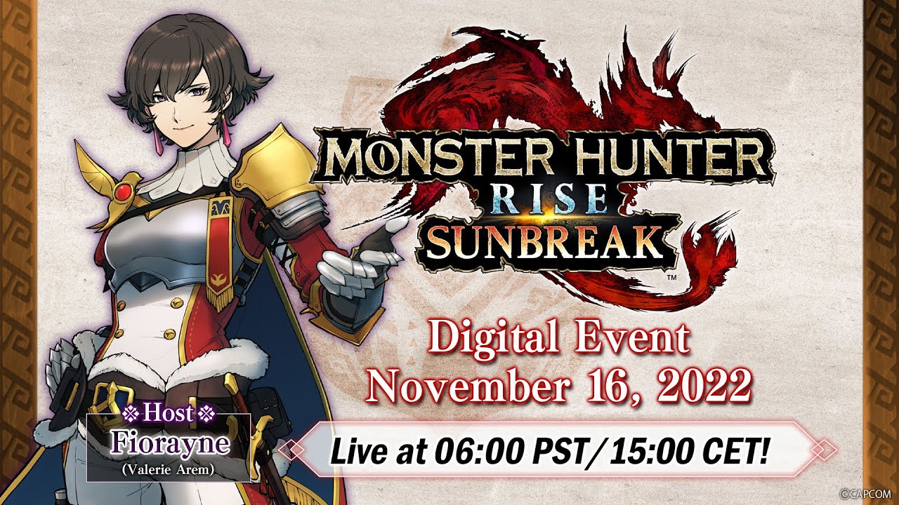 Цифровое событие Monster Hunter &mdash; ноябрь 2022