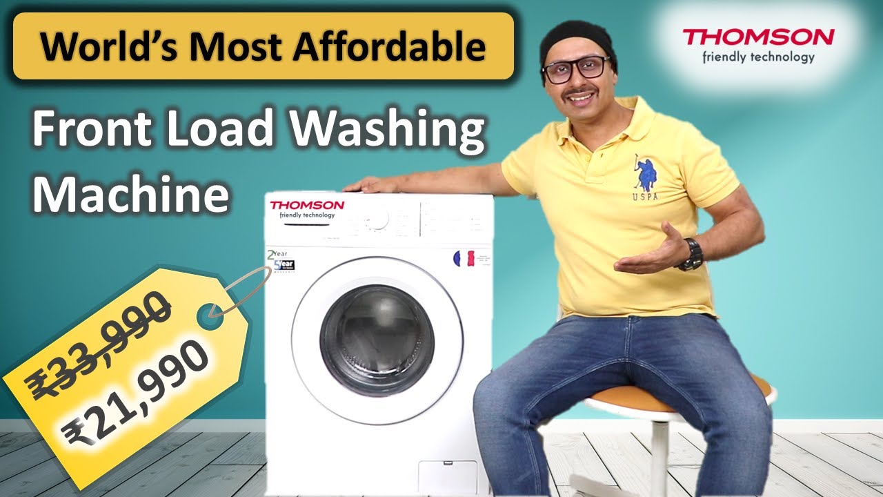 Best Front Load Washing Machine 2022 in India Under 25000 With Built in Heater and 5 Star Rating