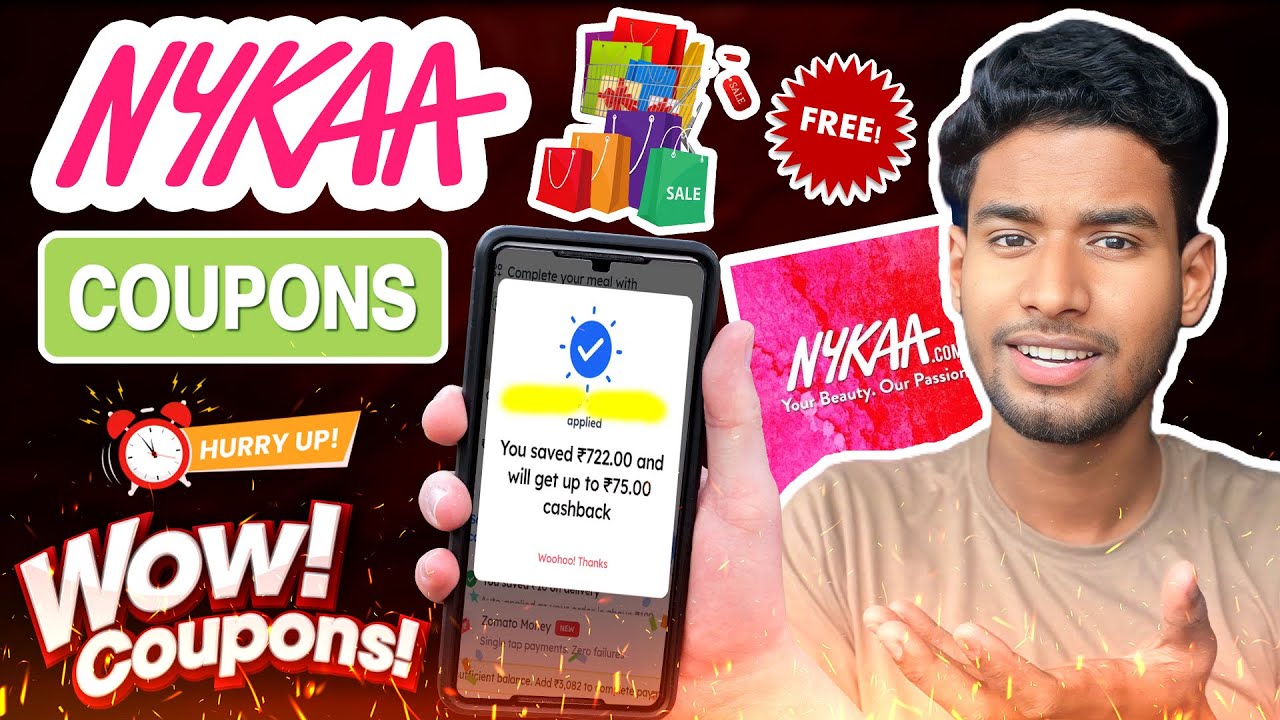 💄 NYKAA Coupon Code Today ✨ | Flat HUGE Discount + Best Beauty Deals 💖 | Latest Offers 2025
